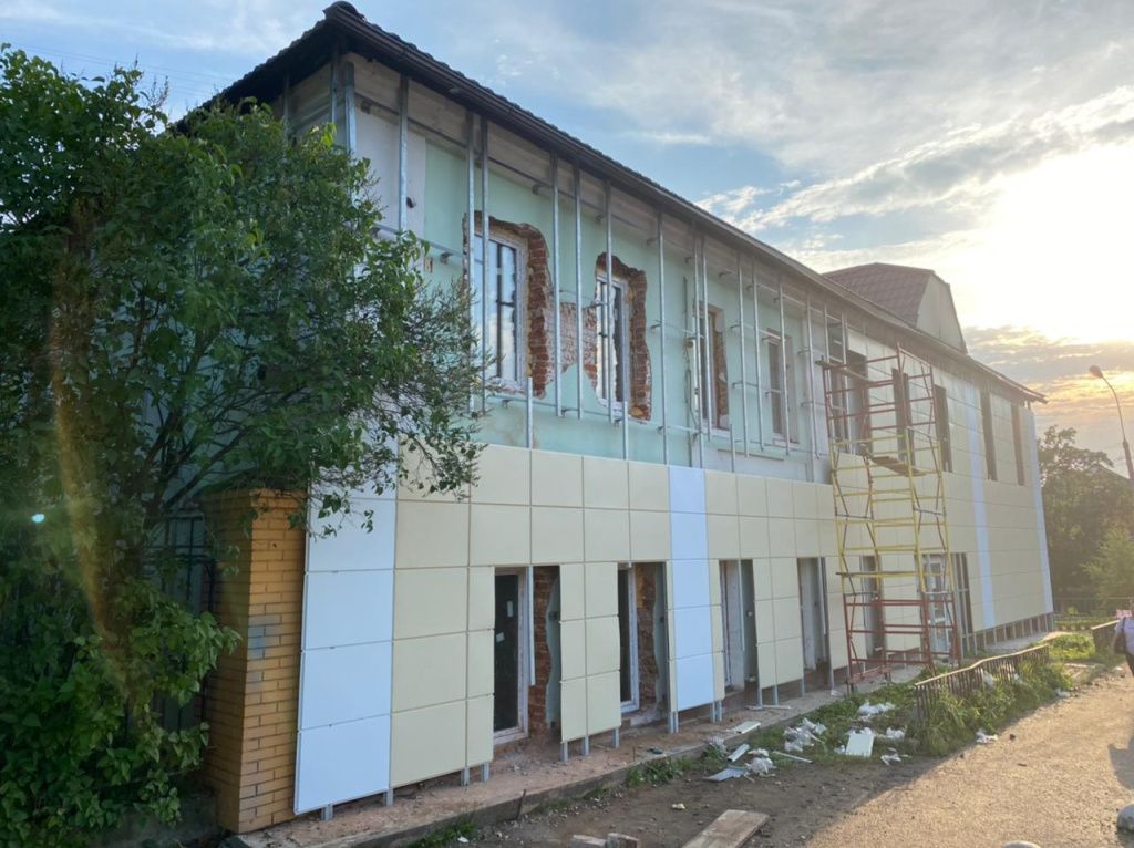 Ремонт фасада бывшее здание Сбербанка.jpg Ремонт фасада бывшее здание Сбербанка.jpg