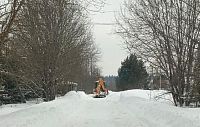 Дедовчане обратились к губернатору из снежного плена на улице Лесной