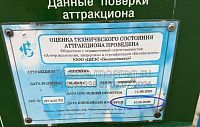 В Истре посетители парка обнаружили аттракцион с истёкшим сроком проверки