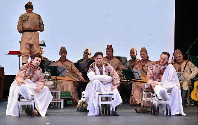 Театрализованное представление «Василий Тёркин» в Дедовске