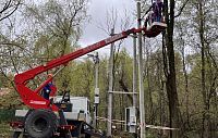 АО «Мособлэнерго» заменило 165 опор ЛЭП по программе повышения надёжности