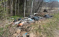 Кладбище в Рожново превращается в свалку строительных отходов