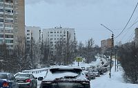 Город стоит в пробках