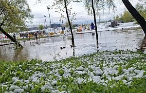 Парк на реке Песочной неожиданно лишился статуса парковой территории