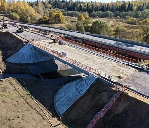 Мост через Молодильню в Мансурово откроют в конце года