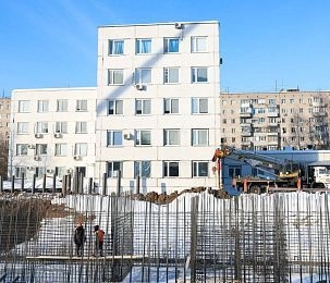 Жителей Исаково и Чёрной будет обслуживать поликлиника, которую строят в Нахабино