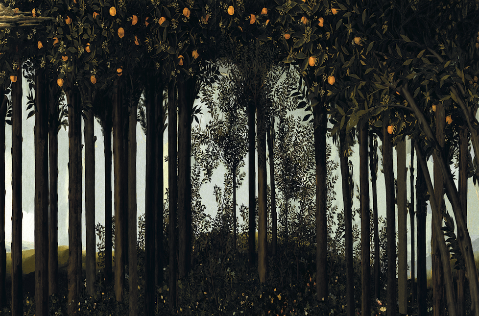 Весна. 2015 С оригинала Сандро Боттичелли &laquo;Весна&raquo;. 1482